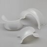Anillo de plástico, PP, 50x25x1,5 mm, Plastic Saddle Ring