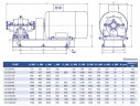 Pompe à boîtier divisé à double aspiration 1D1600-90a, 132 kW, 1000