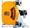 Industrial hose pump JXHIN-80-CI+Titanium-NBR-P, 24.5 m3/h, 11 kW, 16 bar, 380V