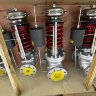 Pressure reducing valve DN100, WCB body, pressure inlet 5 bar outlet 3 bar, steam, 1300 kg/h
