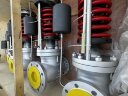 Pressure reducing valve DN100, WCB body, pressure inlet 5 bar outlet 3 bar, steam, 1300 kg/h