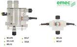 Открытые амперометрические ячейки для измерения свободного хлора EMEC ECL 0-10 мг/л [ppm] Cl2, 0,4-5 бар