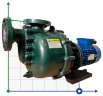 Pompe chimique QHB-40012 PVDF, 245L/min, 12,5 m, 380V, moteur ABLE, centrifuge auto-amorçante