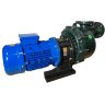 Pompe chimique QHB-40012 PVDF, 245L/min, 12,5 m, 380V, moteur ABLE, centrifuge auto-amorçante