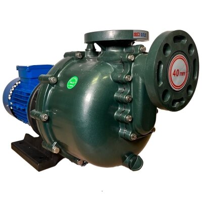 Насос для розчину сульфіт натрію QHB-P-40012VAL-SSH5V38AGABS-3801, PVDF, 0,75kW, 380V відцентровий самовсмоктуючий