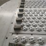 Тарелка клапанная AISI 304,800 мм с промоутерами для расспределения потока