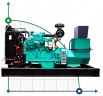 Przemysłowy generator diesla XHYC-120GF z ATS, silnik Cummins 125kVA, 120kW, 380V/50HZ typ otwarty