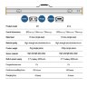 Tragbare Dehnungsmessstreifen-Palettenwaage mit Bluetooth AD1 bis 4500 kg (3 Waagen)