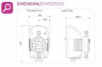 Pompe doseuse PDE HC999 J-1D 10-10/12-08/14-05 230V PP-GL-VT