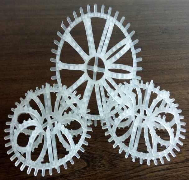 Teller Rosette anneaux, PP, 105 mm