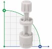 Filtro inferior - A-FILTER PVDF-CE-DT 4X6/6X8
