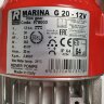 MARINA 12V - Bomba de engranajes G 20 para aceite hidráulico