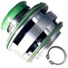 Gleitringdichtung FLYGT R-FL.XE 60, TC/TC/TC/TC, VITON, 304/All, Typ VULCAN 06X, FLYGT WCCR-WCCR 8009230, 8009231
