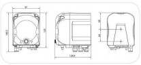 Peristaltische Pumpe PDP DGTEC ST 06-01 230B Santoprene