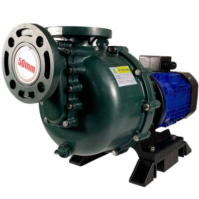 Насос для бромної води QHB-P-50032VAL-SSH5V38AGABS-3801, PVDF, 2,2kW, 380V відцентровий самовсмоктуючий