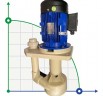 Pompe à acide QHA-50SK-7.5, PP, 5,5kW, 942L/min, 25m
