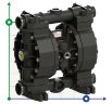 Пневматический мембранный насос плавиковой кислоты PHOENIX P252 PVDF SANTOPRENE+PTFE, 250 л/мин