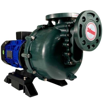 Насос для азотнокислого натрію QHB-P-50052VAL-SSH5V38AGABS-3801, PVDF, 3,7kW, 380V відцентровий самовсмоктуючий