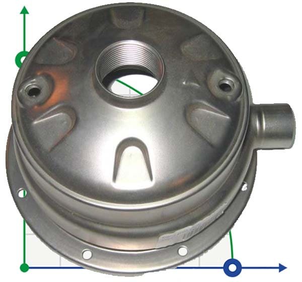 Корпус насоса для GTP 120/185D