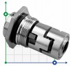 Sello mecánico Grundfos R-706H (CR) 16, SIC/SIC, EPDM, 304