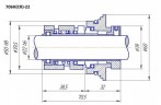 Sello mecánico Grundfos R-706H (CR) 16, SIC/SIC, EPDM, 304