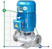 Pump for SIP washing stainless IHG TKHG 65/90-2.2/2 (44.7/10), 2.2 kW, AISI 304, 2900