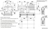 BSCM 200-670A, 250 kW, 1500 - unidad de bomba de doble entrada