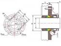 Kartusche Dichtung R-CSM 65, SIC/SIC, VITON, 304