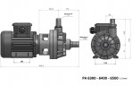Centrifugal chemical pump DiaPump PA-6500 (1,1 kWt)