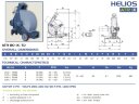 Pompe péristaltique chimique FLUIMAC HELIOS ATR 80 IX 31707 l/h, 7,5 kW, 58 tr/min, avec réglage de puissance et convertisseur de fréquence