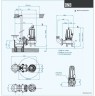 Pompe submersible Dreno DNB-EX 65-2/110 M avec roue S-flow à deux canaux