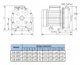 CD-26ST, AISI 304 Pumpe rostfrei für Öl, Milch, Bier