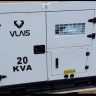 Промышленный дизельный генератор VLAIS KP-PC20 с ATS, двигатель Ricardo 20kVA, 16kW, 380V/50HZ закрытого типа