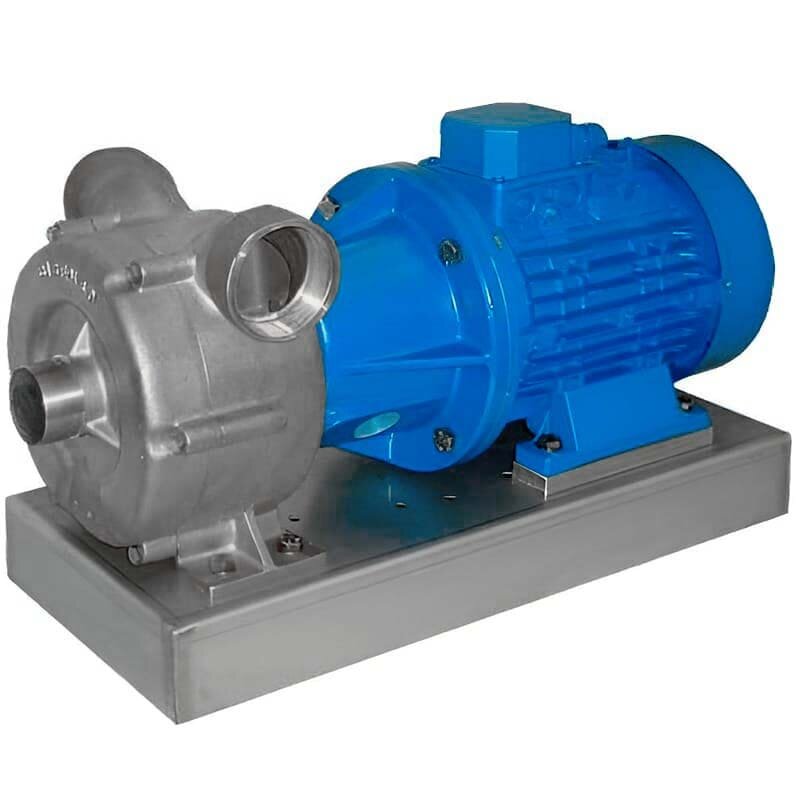 Pompe vortex pour saumure LIVERANI EP 70 Inox + BY-PASS, 500 l/min, TF/M, 5,5 kW, 1400 rpm, 380 V, AISI 316, Seal Cer.-Grafite-Viton