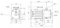 Grundfos CM 5-2 ARIE-AQQE FAAN multistage self-priming pump