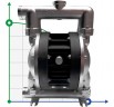 Pneumatische Membranpumpe AlphaDynamic RUBY 120S-P-TST-T