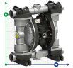 Pompe pneumatique à membrane PHOENIX P250 ALU HYTREL+PTFE, 250 l/min pour solutions chimiques