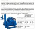 Bomba de pistón para lodos de perforación BW 450 sin motor diésel