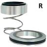 Механічне торцеве ущільнення насосу FRISTAM R-FR 35, R, CAR/SS, EPDM, 304 типу FLOWSERVE FRI, AESSEAL T01F, Roplan R51