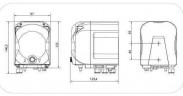 Pompe péristaltique PDP DGTEC OPL 20-00 230V - SANTOPRENE - TUBO 6X9