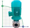 IHG BGLH 100-125 (100/20), 11kW, 2880 - bomba vertical de acero inoxidable