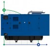 Generador diesel industrial XHYW-50GF con ATS, motor Weichai 60kVA, 50kW, 380V/50HZ tipo cerrado