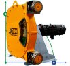 Індустріальний шланговий насос JXHIN-100-CI+ABS Plastic-F-NBR-P, 42 м3/год, 15 кВт, 16 бар, 380В