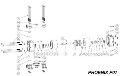Гвинтовий колектор, AISI, PHOENIX P07, P50