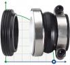 Уплотнение торцевое механическое R-XB 35, CЕR/CAR, EPDM, 304