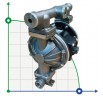 Bomba química membrana DP 10 SS/S