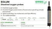 Датчик для вимірювання розчиненого кисню EMEC EOLUM
