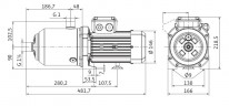Pompe WILO MEDANA CH1-L.605-1/E/E/10T multicellulaire pour alimentation en eau