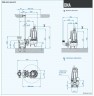 Дренажний насос Dreno DNA 50-2/056 M/G з вихровим робочим колесом
