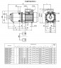 Многоступенчатый горизонтальный насос Ebara MATRIX 3-3T/0,65 M, 220V